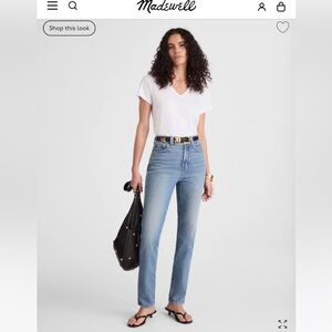 Madewell perfect vintage Jean
